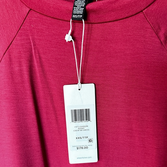 NWT xxs Eileen Fisher dress - Picture 3 of 6